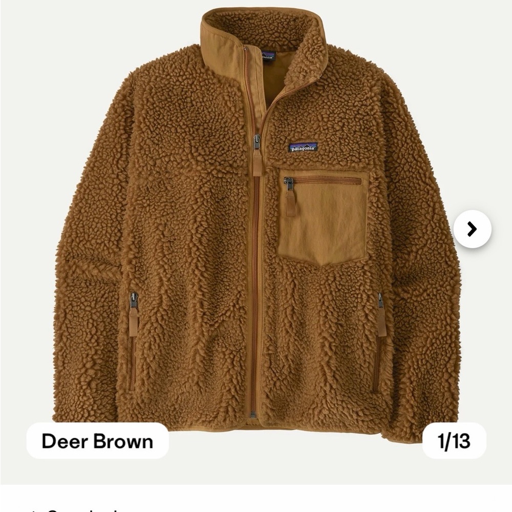 Women's Classic Retro-X® Fleece Jacket - women’s large - deer brown